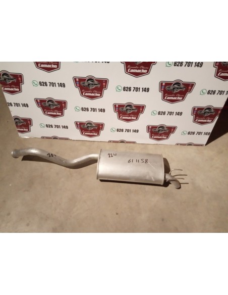 SILENCIOSO TRASERO ESCAPE RENAULT 21