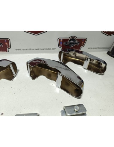 Juego de mascotas Ford Fiesta L (Mk1 paragolpes cromado)