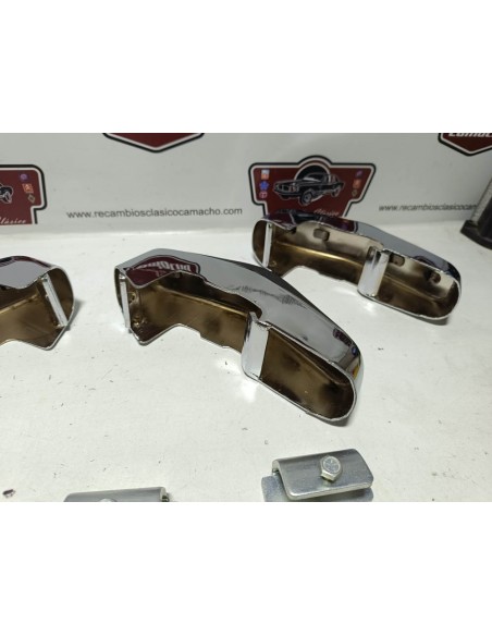 Juego de mascotas Ford Fiesta L (Mk1 paragolpes cromado)