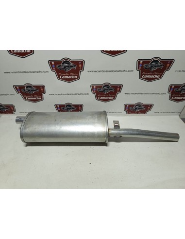 Silencioso trasero de escape Renault 6 TL y GTL