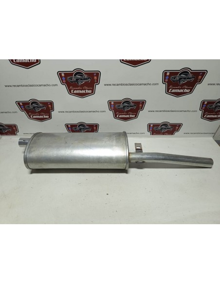 Silencioso trasero de escape Renault 6 TL y GTL
