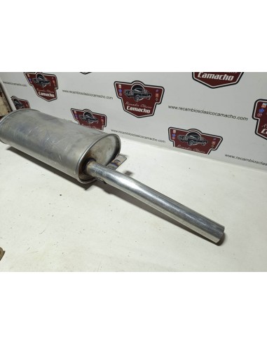 Silencioso trasero de escape Renault 6 TL y GTL