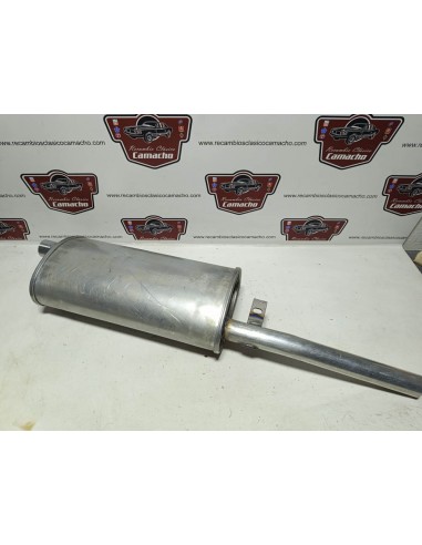 Silencioso trasero de escape Renault 6 TL y GTL