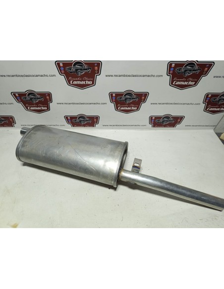 Silencioso trasero de escape Renault 6 TL y GTL