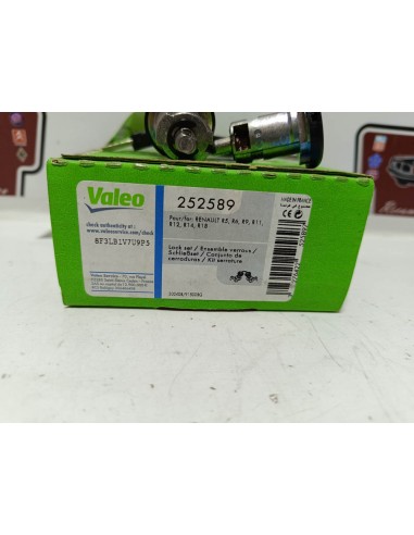 Juego de bombines con llave Renault R5,R6,R9,R11,R12,R14 y R18