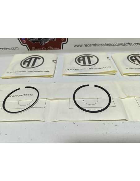 Juego segmentos Seat 600 D,E y L 62mm Standar TARABUSI