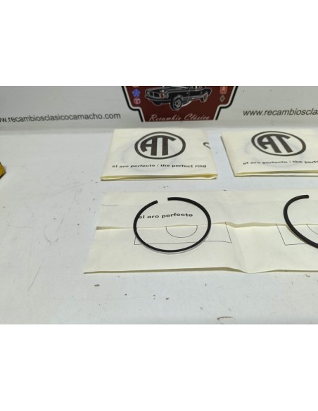 Juego segmentos Seat 600 D,E y L 62mm Standar TARABUSI