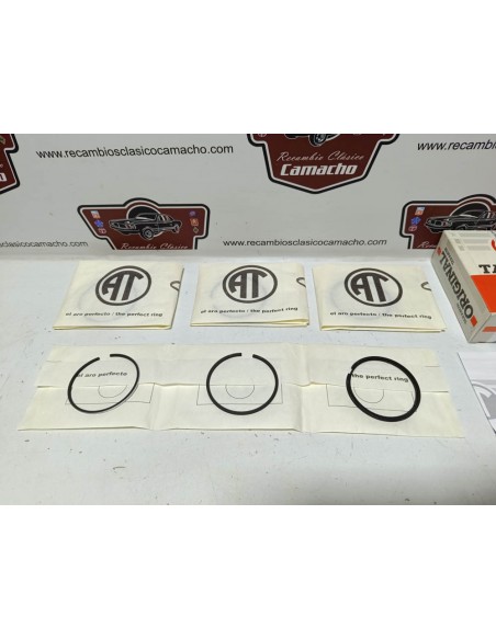 Juego segmentos Seat 600 D,E y L 62mm Standar TARABUSI