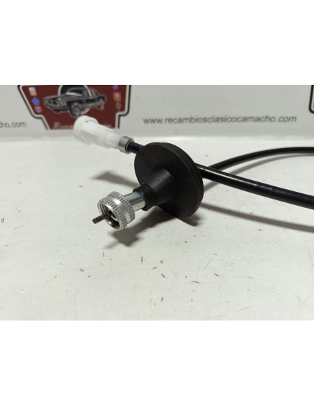 Cable cuentakilómetros Seat 127 enchufe rápido (752mm)