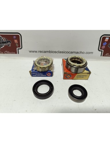 kit rodamientos y retenes caja de dirección Seat 124 , 1430 y 132