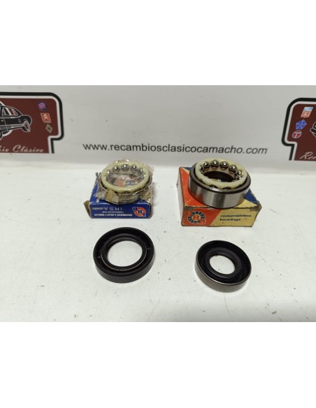 kit rodamientos y retenes caja de dirección Seat 124 , 1430 y 132
