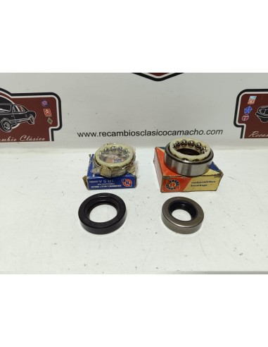 kit rodamientos y retenes caja de dirección Seat 124 , 1430 y 132