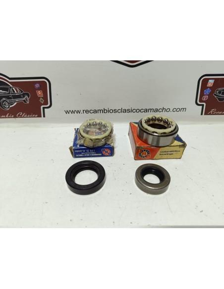 kit rodamientos y retenes caja de dirección Seat 124 , 1430 y 132