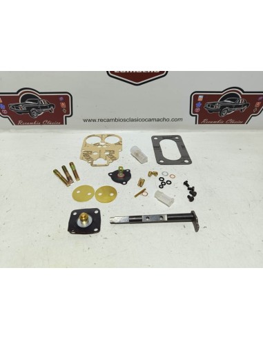 Kit reparación carburador Seat 850 Especial Bressel Weber 30 DIC 1/4-10/11