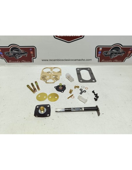 Kit reparación carburador Seat 850 Especial Bressel Weber 30 DIC 1/4-10/11