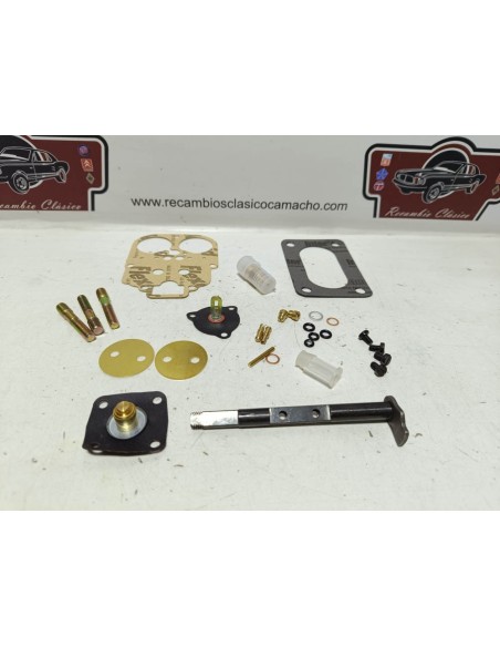 Kit reparación carburador Seat 850 Especial Bressel Weber 30 DIC 1/4-10/11