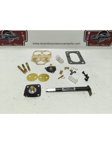Kit reparación carburador Seat 850 Especial Bressel Weber 30 DIC 1/4-10/11