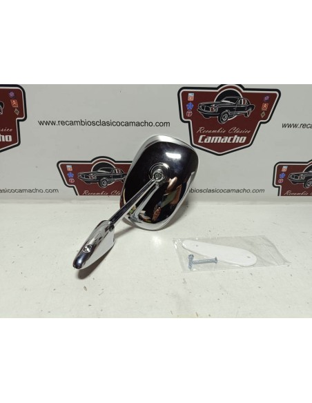 Espejo retrovisor cromado Renault 4, 5 , 6 ,7 , 8 , 10 , 12 etc