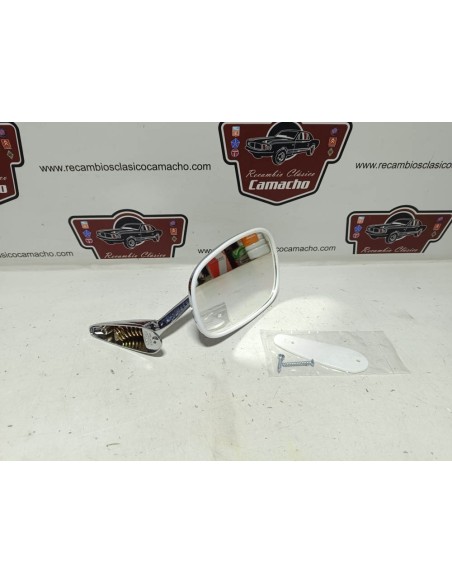 Espejo retrovisor cromado Renault 4, 5 , 6 ,7 , 8 , 10 , 12 etc