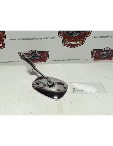 Espejo retrovisor cromado Renault 4, 5 , 6 ,7 , 8 , 10 , 12 etc