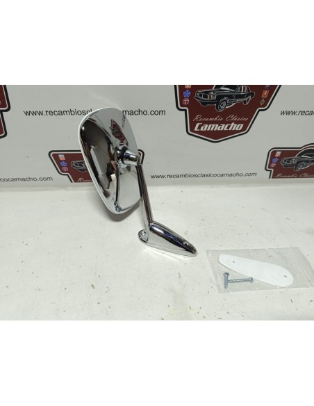 Espejo retrovisor cromado Renault 4, 5 , 6 ,7 , 8 , 10 , 12 etc