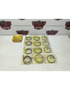 Juego de segmentos Seat 850 N , D , E , Coupé , Spider , 133 y 127 sobremedida 65,60mm