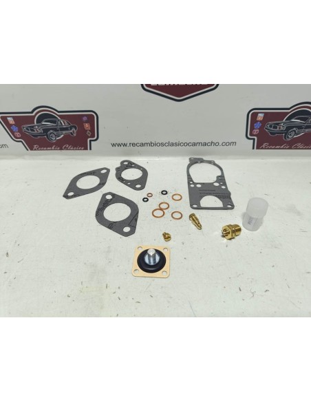Kit reparación carburador Solex 32 DIS Renault 4, 5, 6, 7 ETC