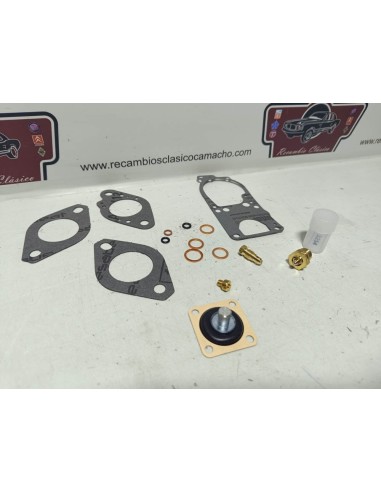 Kit reparación carburador Solex 32 DIS Renault 4, 5, 6, 7 ETC