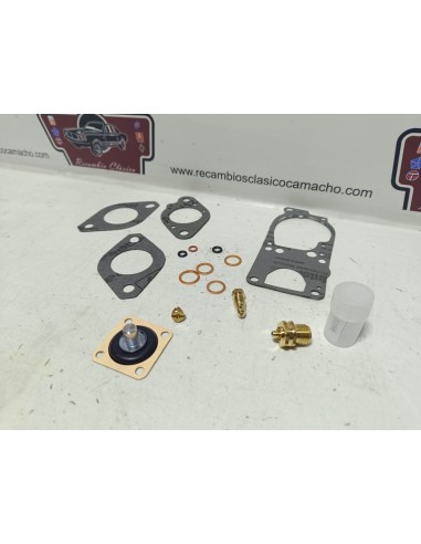 Kit reparación carburador Solex 32 DIS Renault 4, 5, 6, 7 ETC