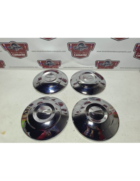 Juego de tapacubos Simca 1000 (golondrina)