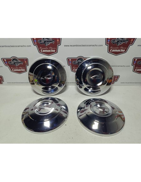 Juego de tapacubos Simca 1000 (golondrina)