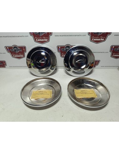 Juego de tapacubos Simca 1000 (golondrina)