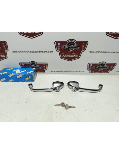 Pareja manilla exterior Seat 600 E , L y Seat 850 (misma llave)