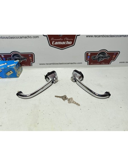Pareja manilla exterior Seat 600 E , L y Seat 850 (misma llave)