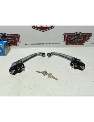 Pareja manilla exterior Seat 600 E , L y Seat 850 (misma llave)