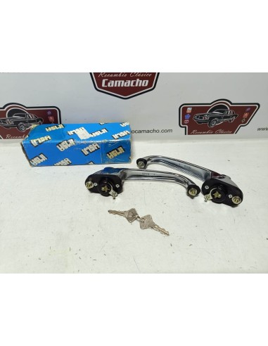 Pareja manilla exterior Seat 600 E , L y Seat 850 (misma llave)