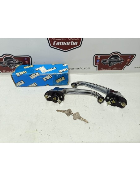 Pareja manilla exterior Seat 600 E , L y Seat 850 (misma llave)