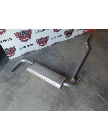 Silencioso trasero de escape Seat Ibiza 1.2 y 1.5 System Porsche