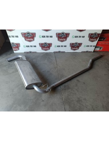 Silencioso trasero de escape Seat Ibiza 1.2 y 1.5 System Porsche