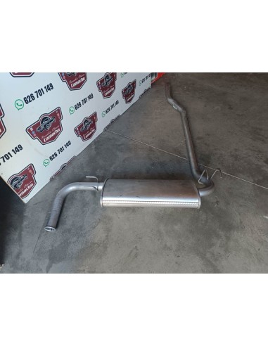 Silencioso trasero de escape Seat Ibiza 1.2 y 1.5 System Porsche