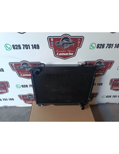 Radiador de motor Renault 8 y 10  (capacidad normal)