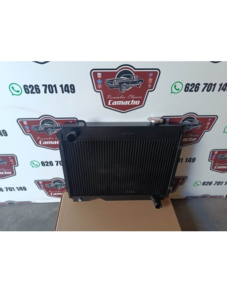 Radiador de motor Renault 8 y 10  (capacidad normal)
