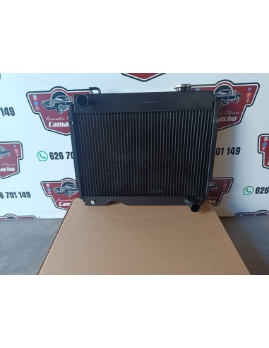 Radiador de motor Renault 8 y 10  (capacidad normal)