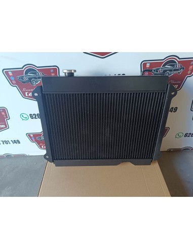 Radiador de motor Renault 8 y 10  (capacidad normal)