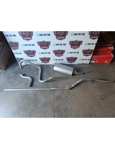 Linea completa de escape Renault 4 modelo CLAN