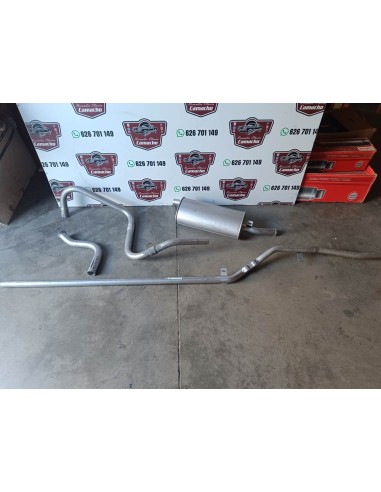 Linea completa de escape Renault 4 modelo CLAN