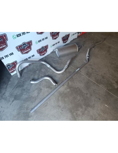 Linea completa de escape Renault 4 modelo CLAN