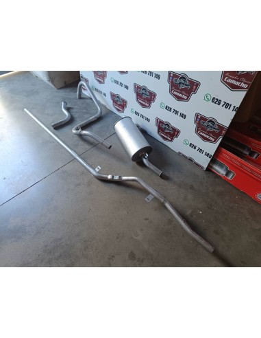 Linea completa de escape Renault 4 modelo CLAN