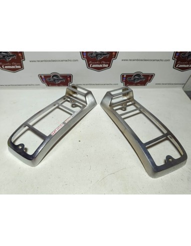 Pareja protector o bisel piloto trasero Seat 127 CL