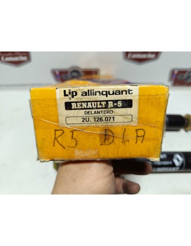 PAREJA AMORTIGUADOR  DELANTERO RENAULT 5 y 7 (LIP ORIGINAL)